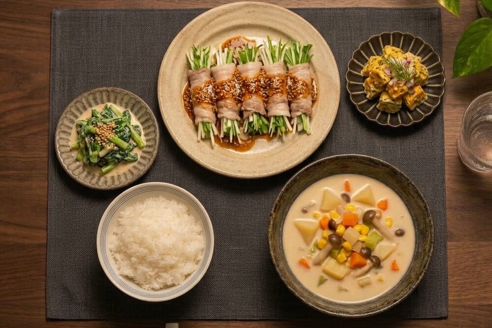 夕食のおすすめ献立