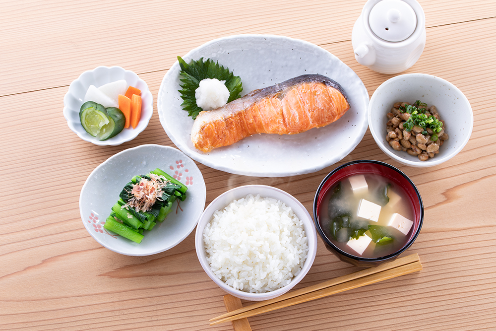 減塩を意識した和食